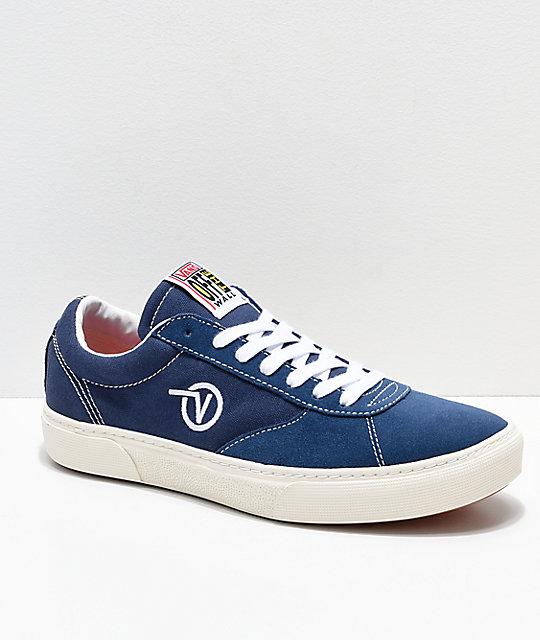 vans azules oscuro