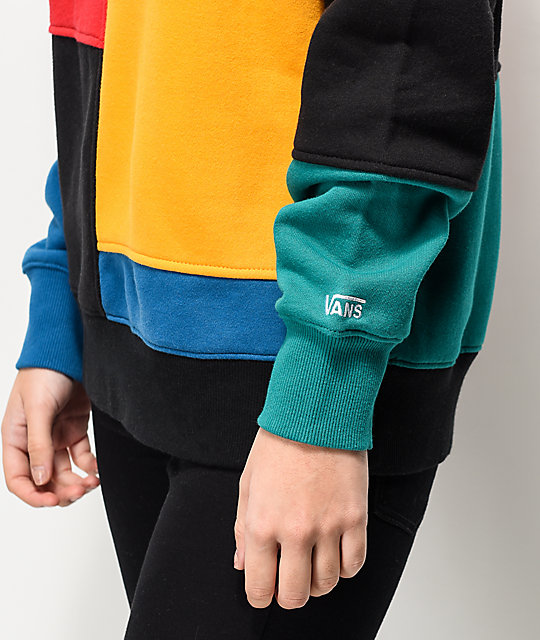 vans patchy crew pullover