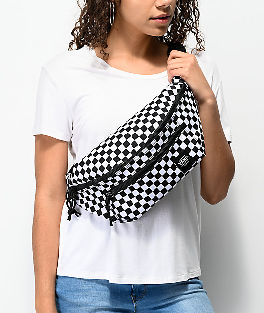 checkered vans fanny pack