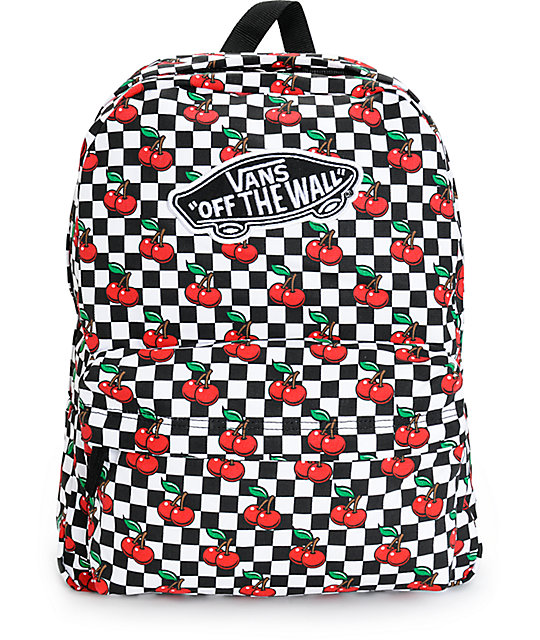 vans off the wall backpack checkered