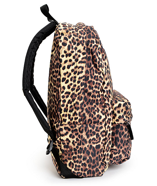 Vans Realm Leopard Print Backpack | Zumiez