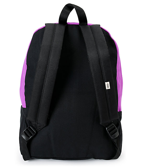 Vans Realm Neon Color Block Backpack | Zumiez