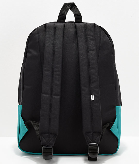 patchwork vans backpack