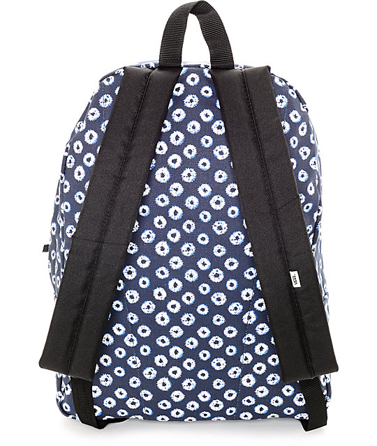 vans striped backpack