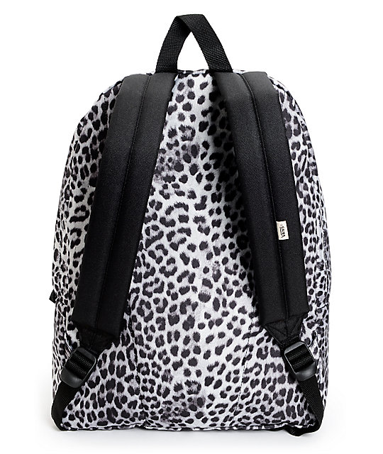 vans leopard backpack