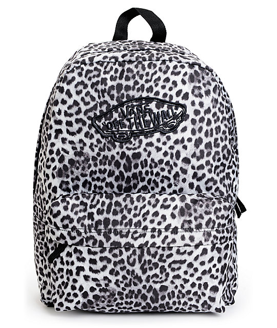Vans Realm Snow Leopard Backpack | Zumiez