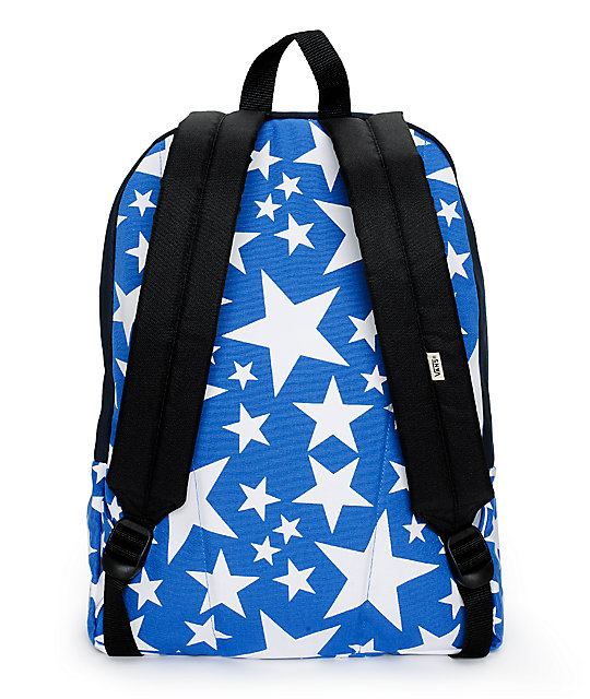 vans backpack stars