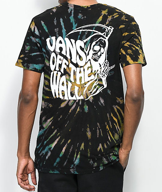 tie dye t shirt vans