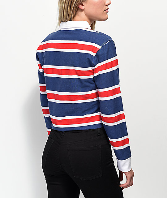 red white blue vans shirt
