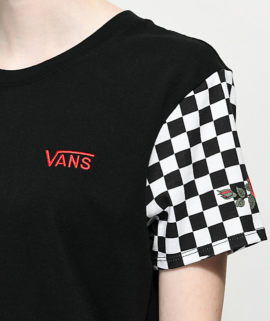 vans shirt checkered