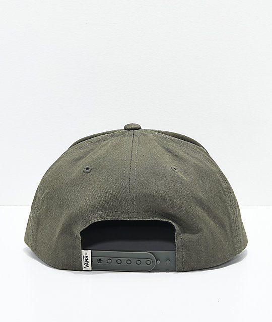 vans snapback mujer verdes