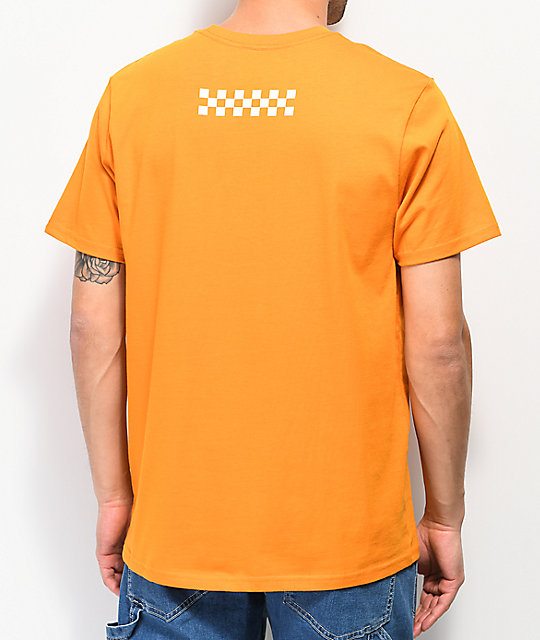 camisetas vans mujer naranja