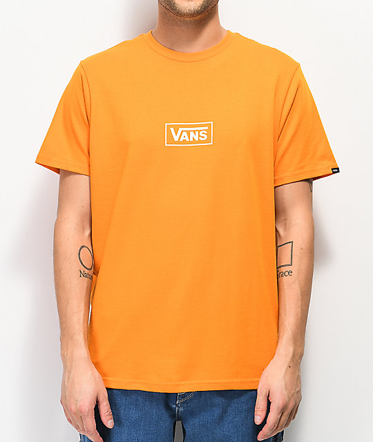 camisa vans naranja
