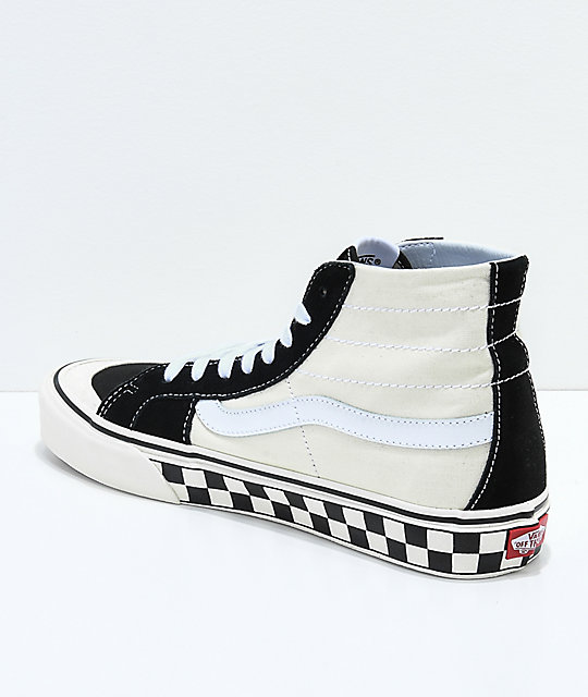 vans sk8 hi deconstruct checkerboard vans sk8 hi deconstruct checkerboard