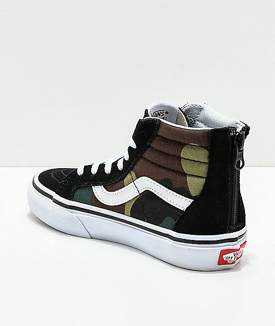 vans sk8hi black