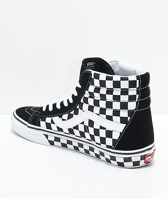 vans sk8 hi checkerboard vans sk8 hi checkerboard