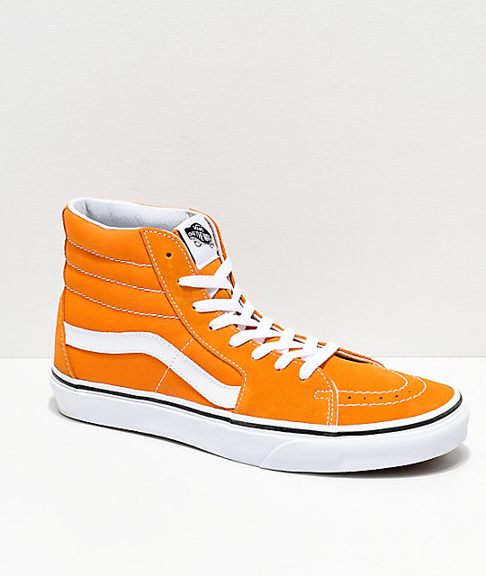 Vans Sk8-Hi Cheddar & White Skate Shoes Vans Sk8-Hi Cheddar & White Skate Shoes