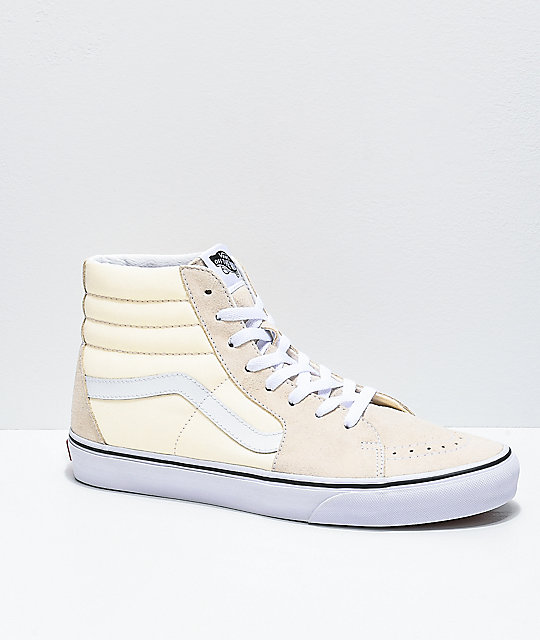 vans beige high vans beige high