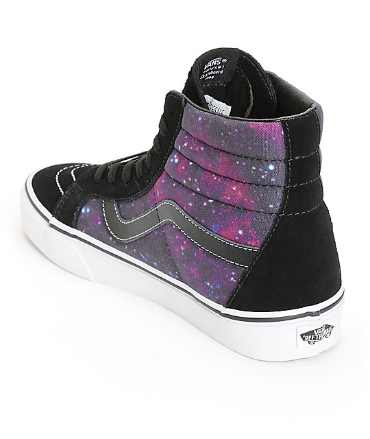 galaxy vans high tops