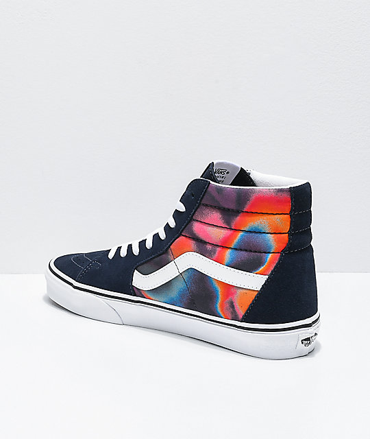 vans sk8 hi dark red