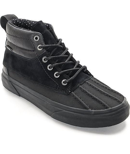 black vans high tops men