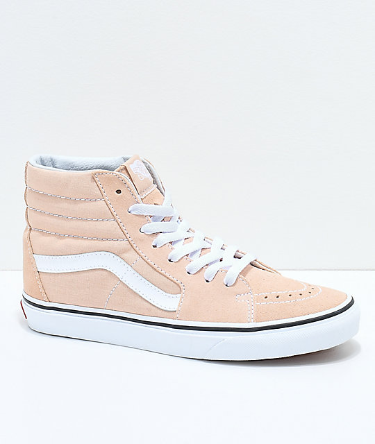 vans beige high vans beige high