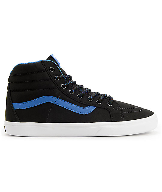 vans sk8 hi toe cap