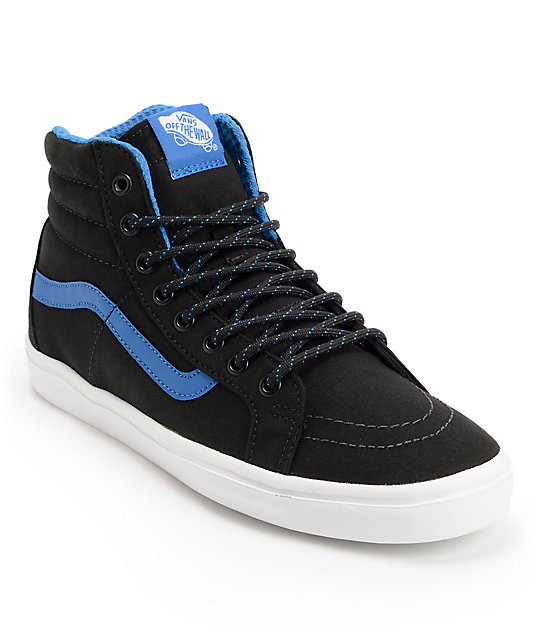 vans sk8 hi lite black