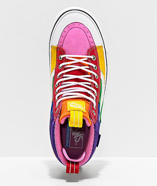 vans sk8 hi mte rainbow