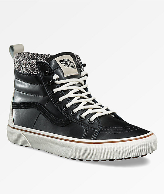 vans sk8 hi mte black