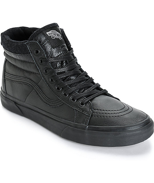 Vans Sk8-Hi MTE Leather Skate Shoes (Mens) at Zumiez : PDP