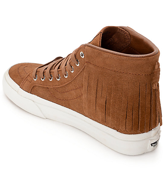 vans sk8 hi mujer marron