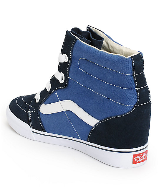 vans wedge sneakers