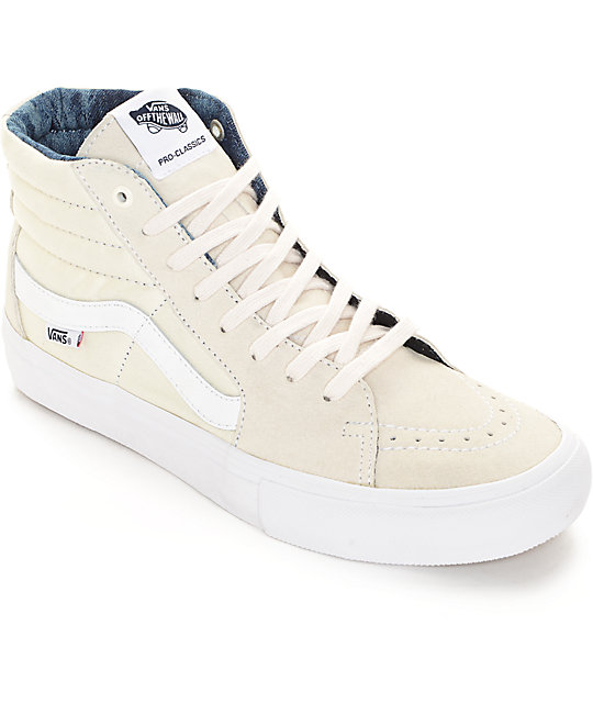 sk8 hi pro white