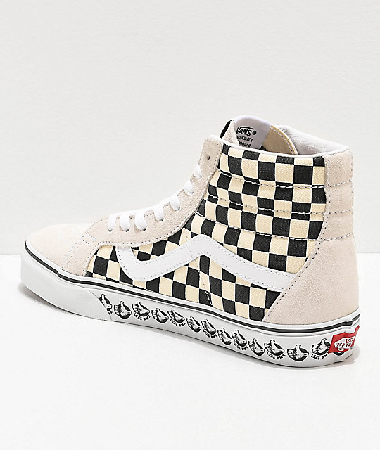 vans sk8 hi reissue khaki