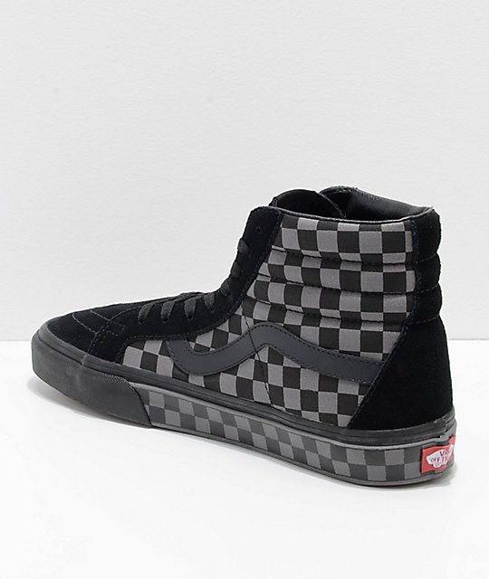 vans sk8 hi black