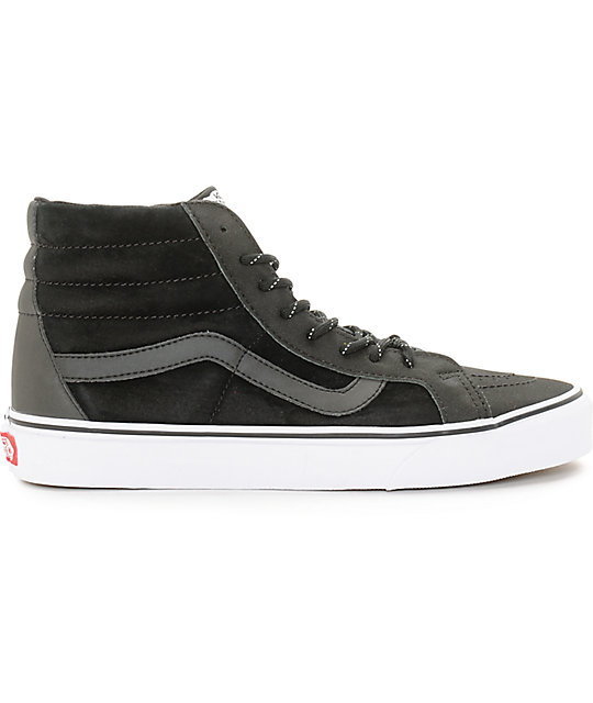 Vans Sk8-Hi Reissue Commuter DX Black Reflective Skate Shoes | Zumiez