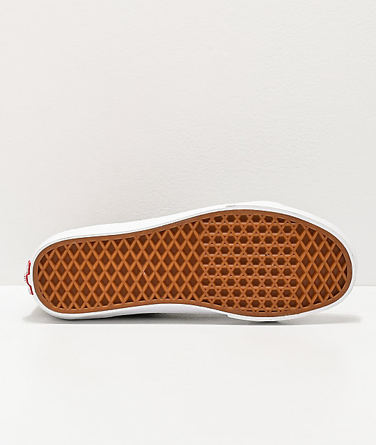 vans zapatos blancos