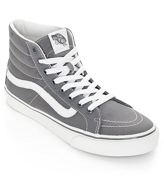 Vans Sk8 Hi Slim Castlerock Shoes (Womens) at Zumiez : PDP