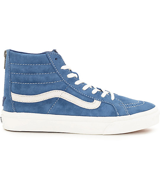 Vans Sk8-Hi Slim Scotchgard zapatos en azul marino (mujer) | Zumiez