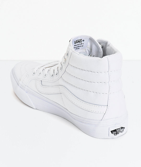 vans ward hi white