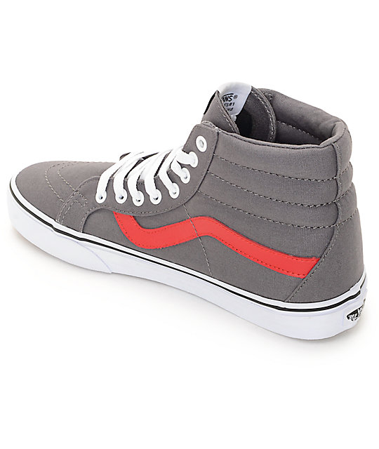 vans sk8 hi hombre rojas