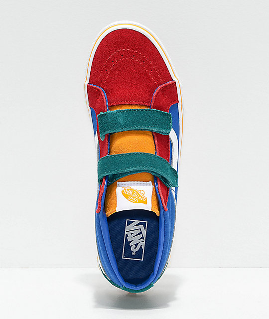 youth vans sk8 mid reissue v skate shoe