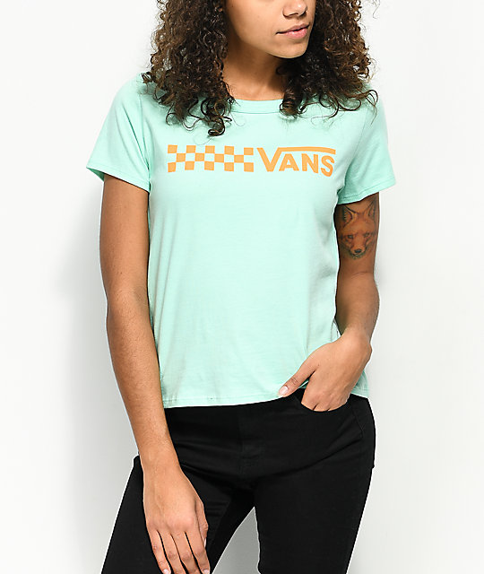 vans t shirt womens Blue