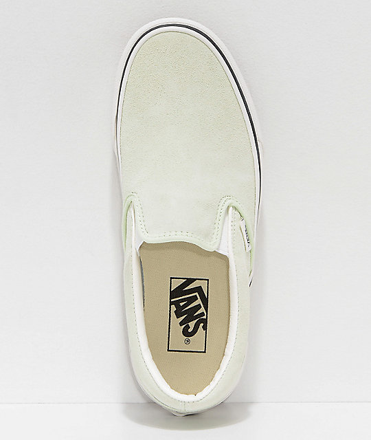 vans true white slip on womens