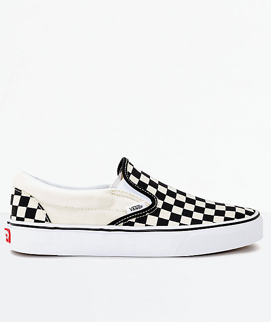 Vans Slip-On Black & White Checkered Skate Shoes Vans Slip-On Black & White Checkered Skate Shoes