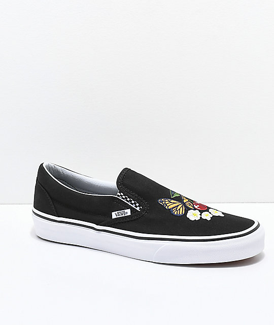 vans classic unisex slip on trainers 