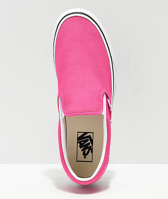 platform pink vans