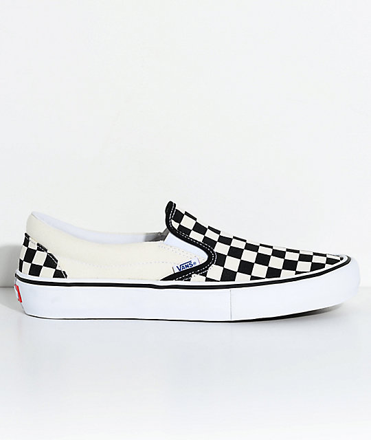 vans checkered on the side