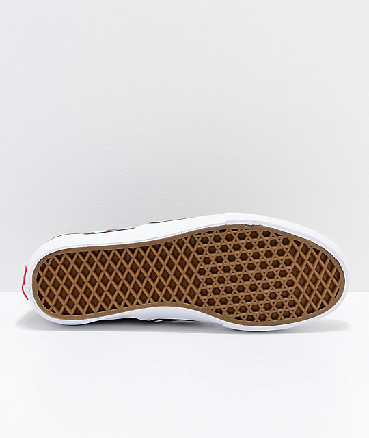 Vans Slip On Pro Port Royal White Checkered Skate vans slip on pro port royal white checkered skate